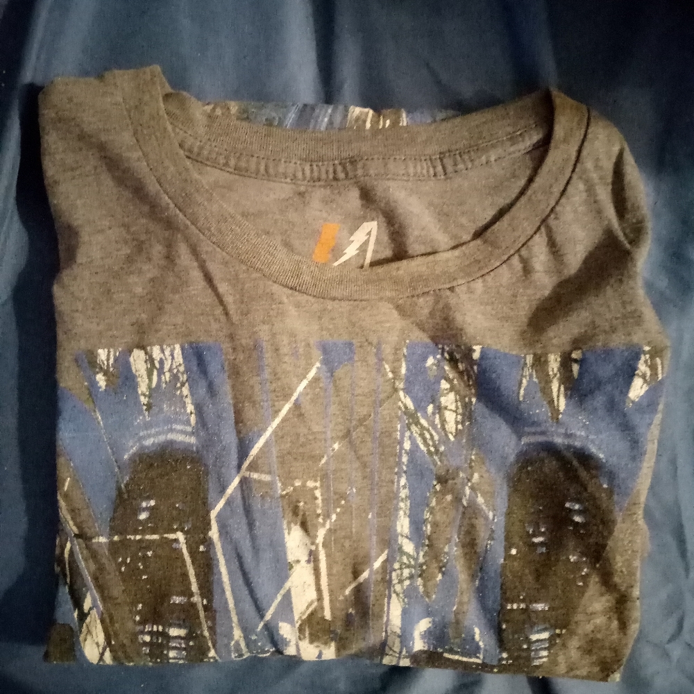 Gray Amp Lify T Shirt